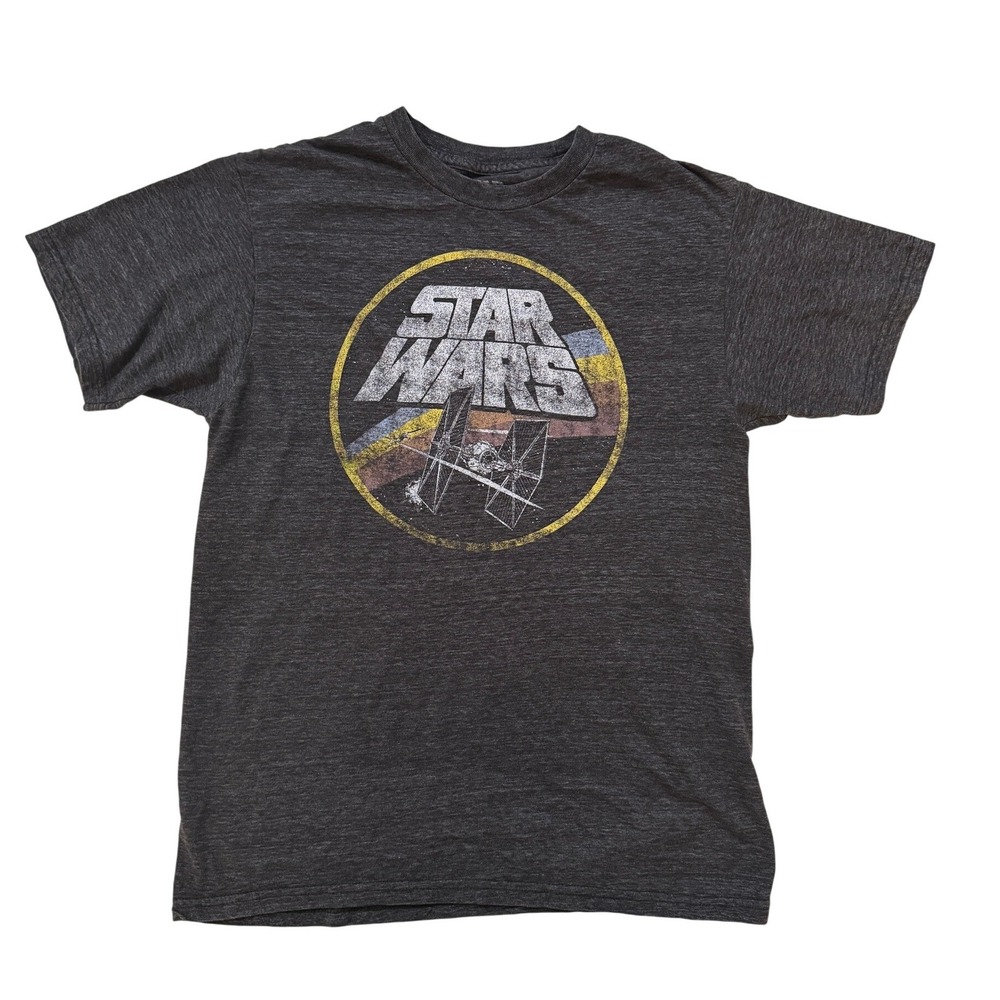 Star Wars Tie Fighter T-Shirt Mens M Y2K Retro Imperial Graphic